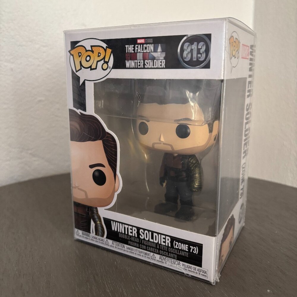 The Falcon and the Winter Soldier Marvel-Winter Soldier (Zone 73) #813 Funko Pop
